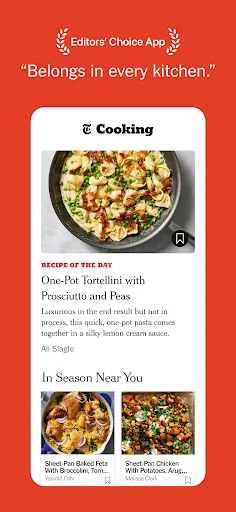 NYT Cooking: Quick Tasty Meals screenshot 2